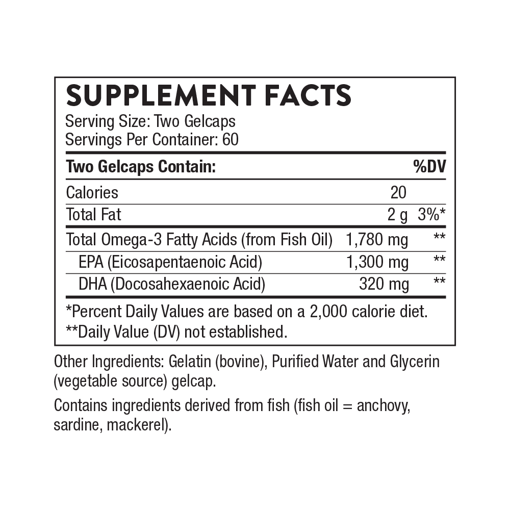 Super EPA Pro | Thorne® | 120 Capsules