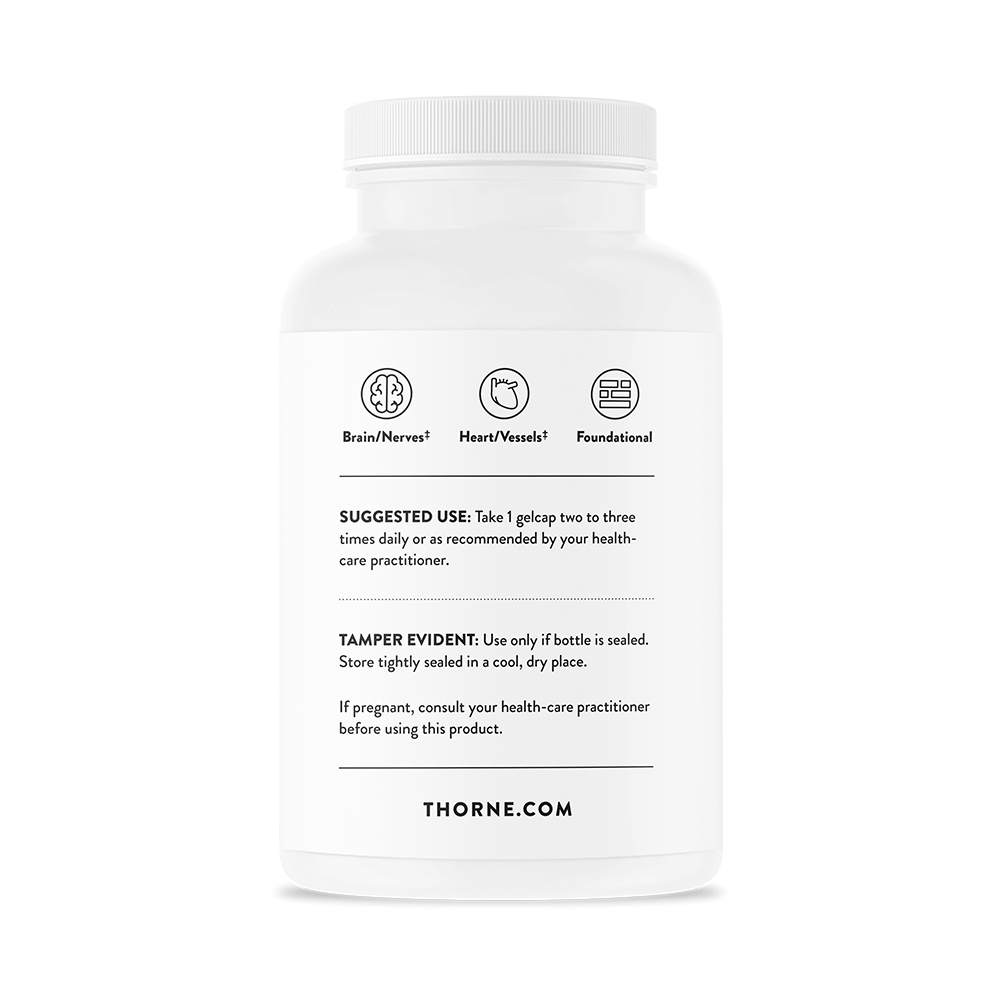 Omega-3 with CoQ10 | Thorne® | 90 Capsules