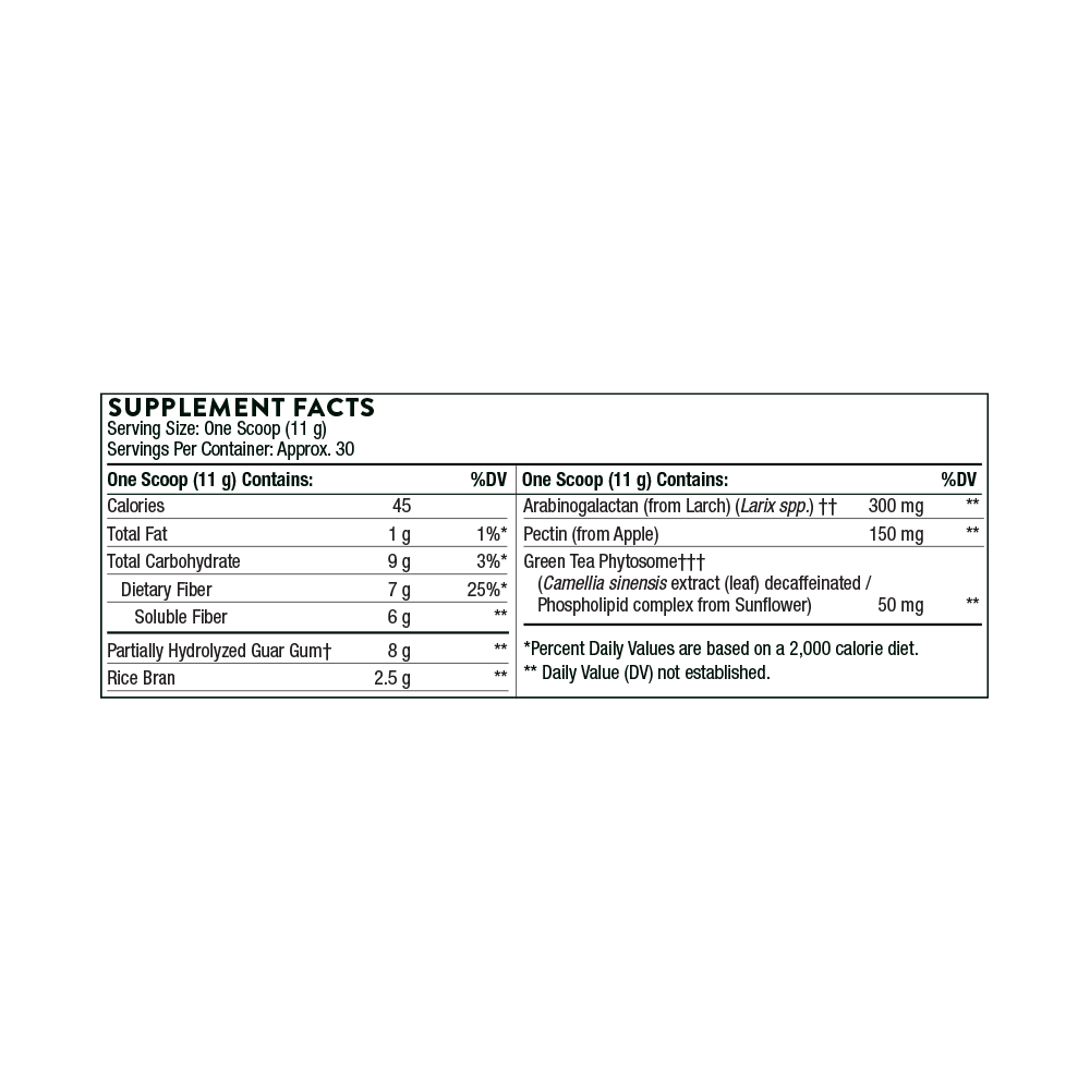 FiberMend® Prebiotic | Thorne® | 11.6 oz (330gr)