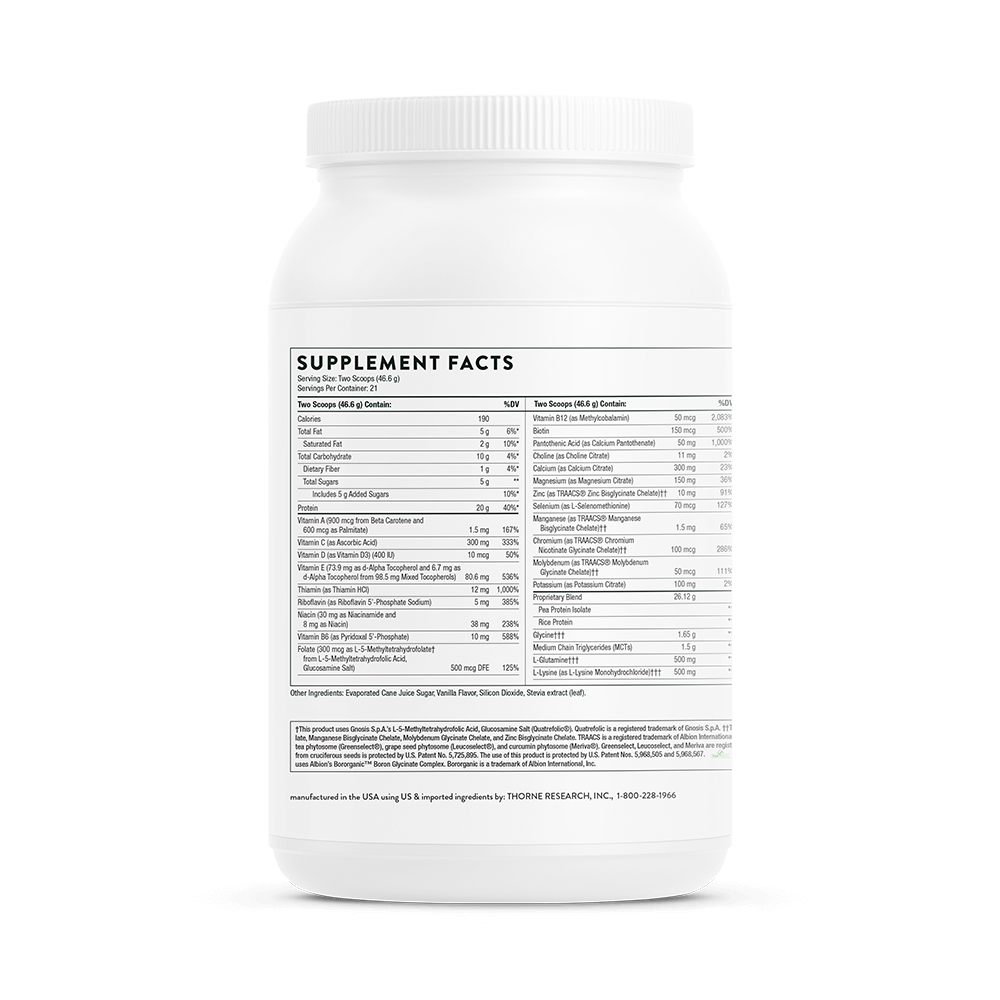 MediClear-SGS | Thorne® | 38.4 oz