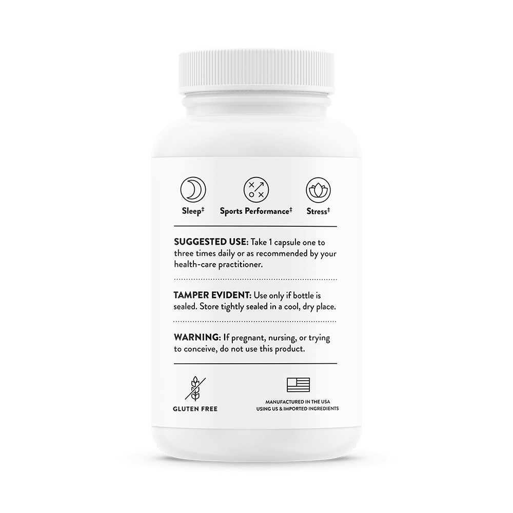 PharmaGABA | Thorne® | 60 Capsules