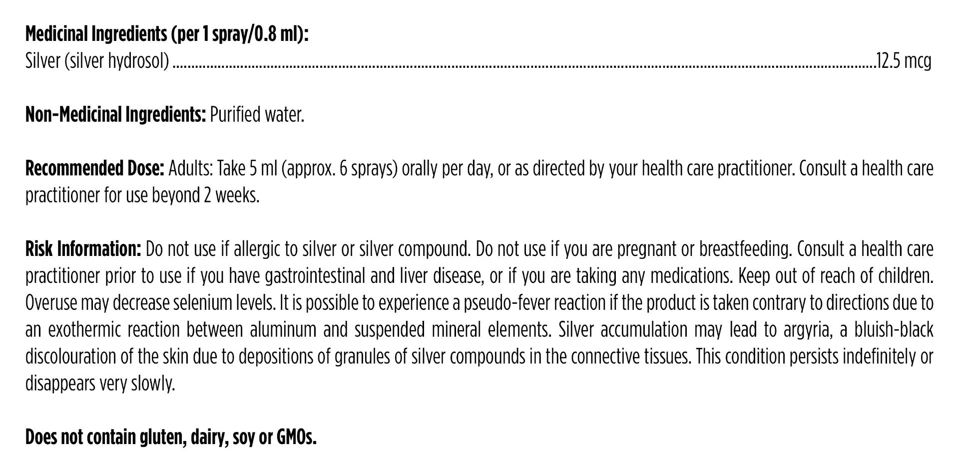 SilverPure™ Spray | Designs for Health® | 4 fl oz (118 mL) Liquid
