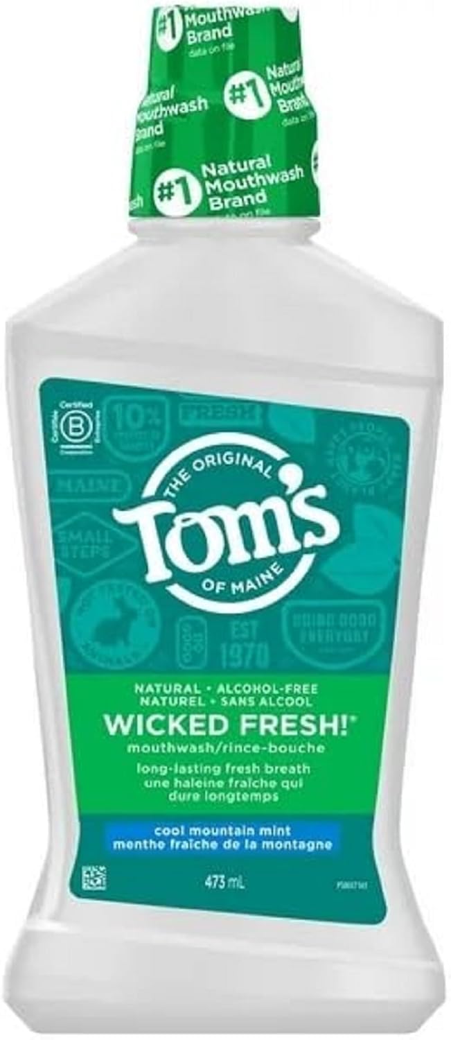 Wicked Fresh Natural Mouthwash | Tom's of Maine | 437 mL