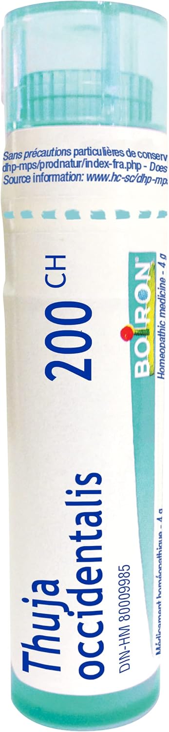 Thuja occidentalis 200ch | Boiron® |Each tube contains 4 g (approximately 80 pellets)