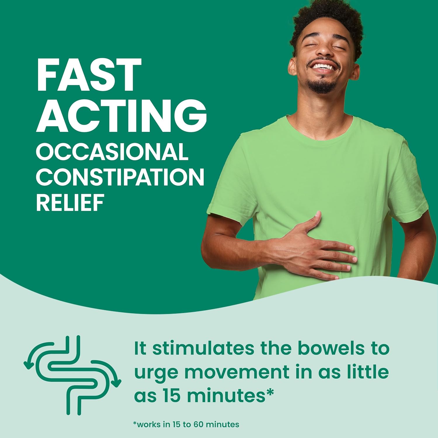 Bisacodyl Laxative Suppositories 10mg | Dulcolax | 3 Count