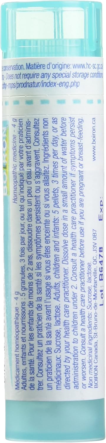 Natrum muriaticum 200ch | Boiron® | Each tube contains 4 g (approximately 80 pellets)