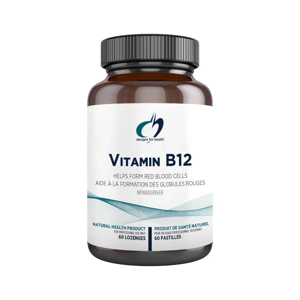 Vitamin B12 | Designs for Health® | 60 Lozenge