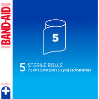Flexible Rolled Gauze | Band-Aid® | Sterile Roll