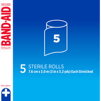 Flexible Rolled Gauze | Band-Aid® | Sterile Roll