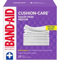 Cushion-Care™ Gauze Pads | Band-Aid® | 10 or 25 Count