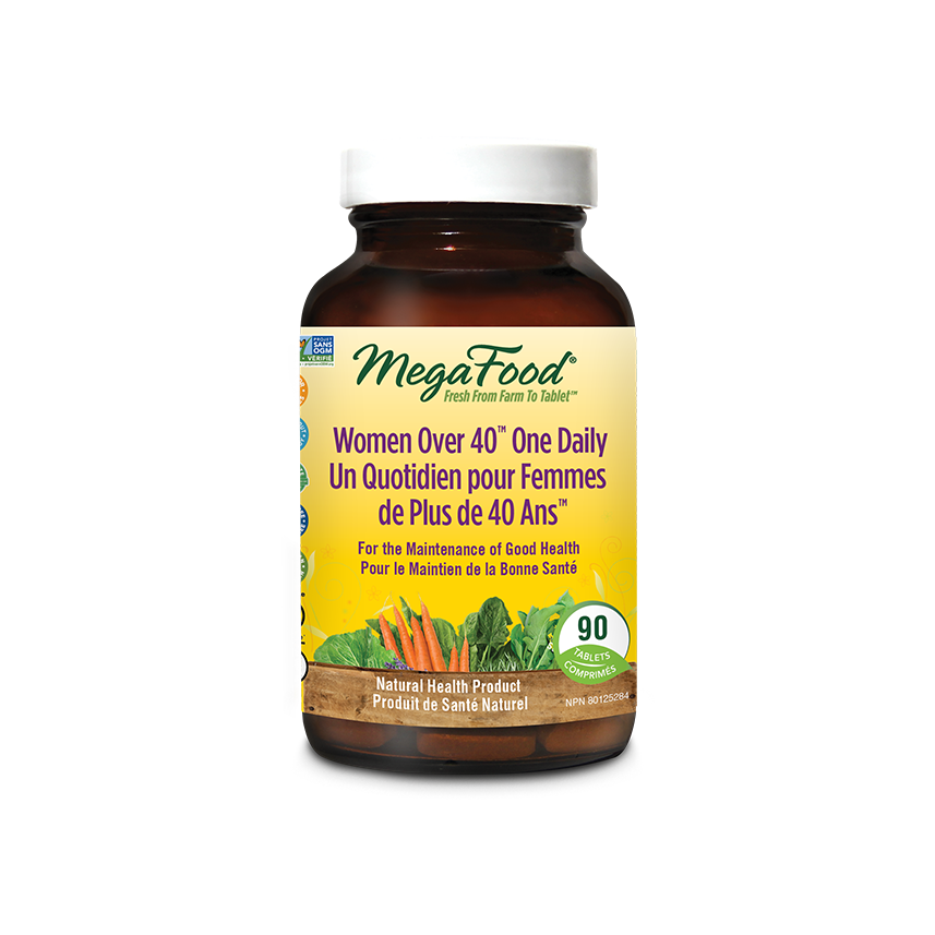Women Over 40™ One Daily | MegaFood® | 30, 72 & 90 Tablets