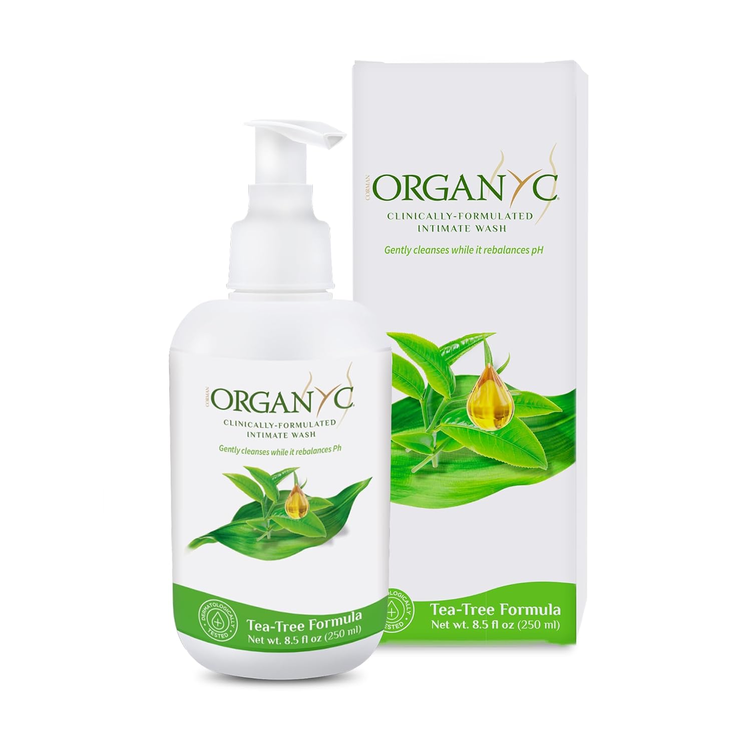 Hygiene Wash Tea Tree | Organyc® | 250 mL
