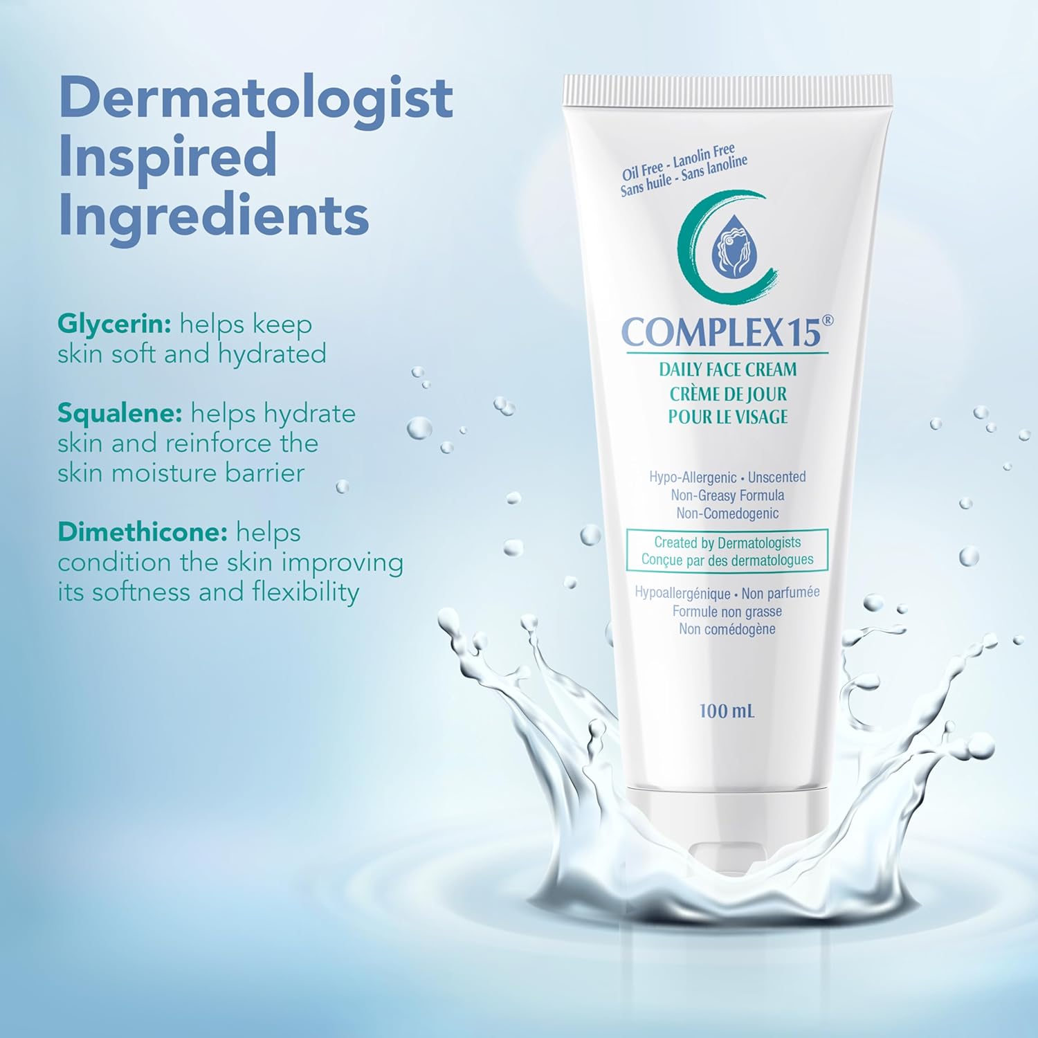 Daily Face Cream | Complex 15 | 100 mL