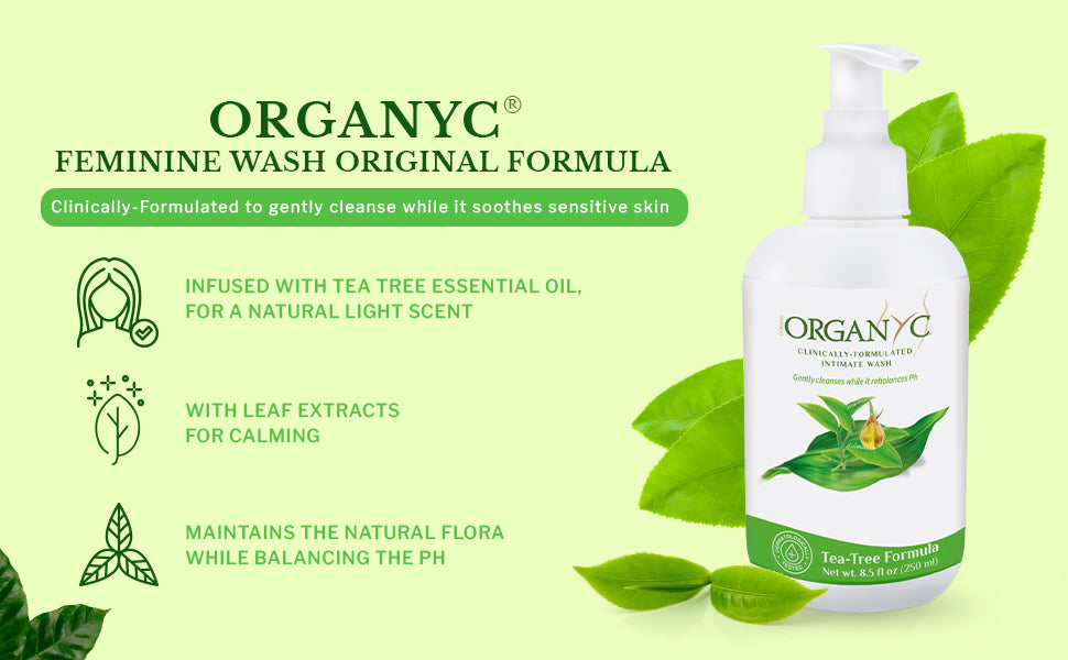 Hygiene Wash Tea Tree | Organyc® | 250 mL