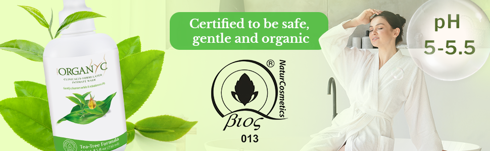 Hygiene Wash Tea Tree | Organyc® | 250 mL