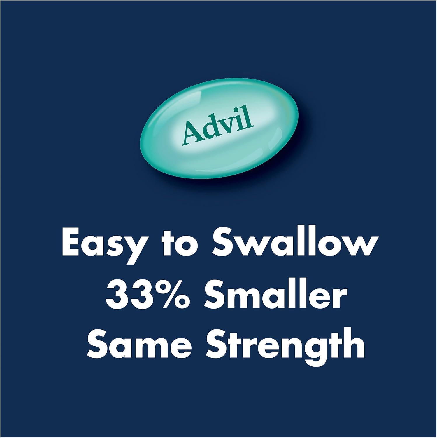 Regular Strength Ibuprofen Pain Relief by Advil® – Fast-Acting Pain & Fever Relief | 30 Mini-Gels Capsules