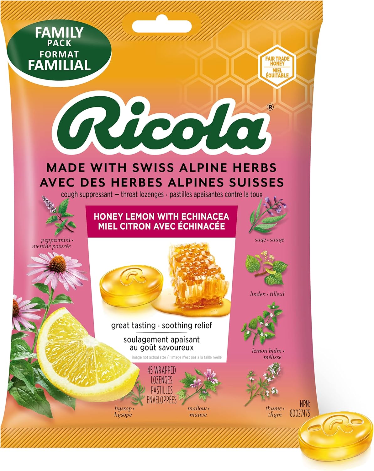 Cough Drops|Ricola|variety of flavours