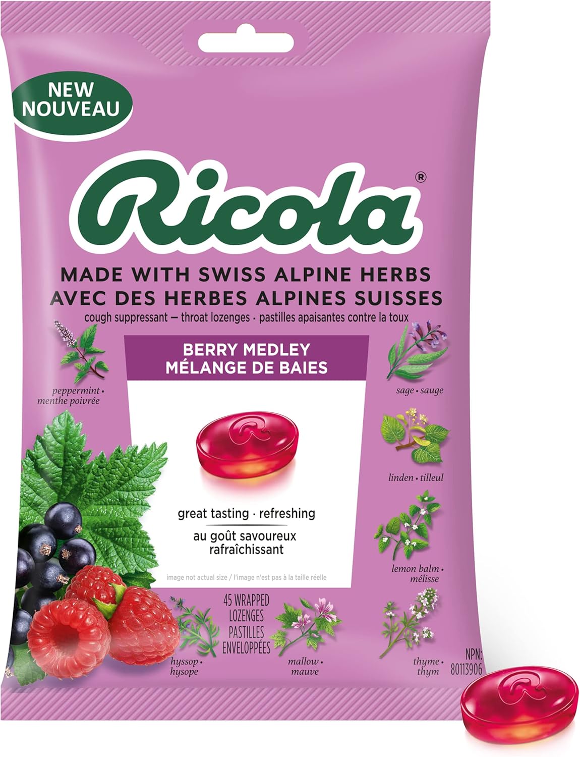 Cough Drops|Ricola|variety of flavours