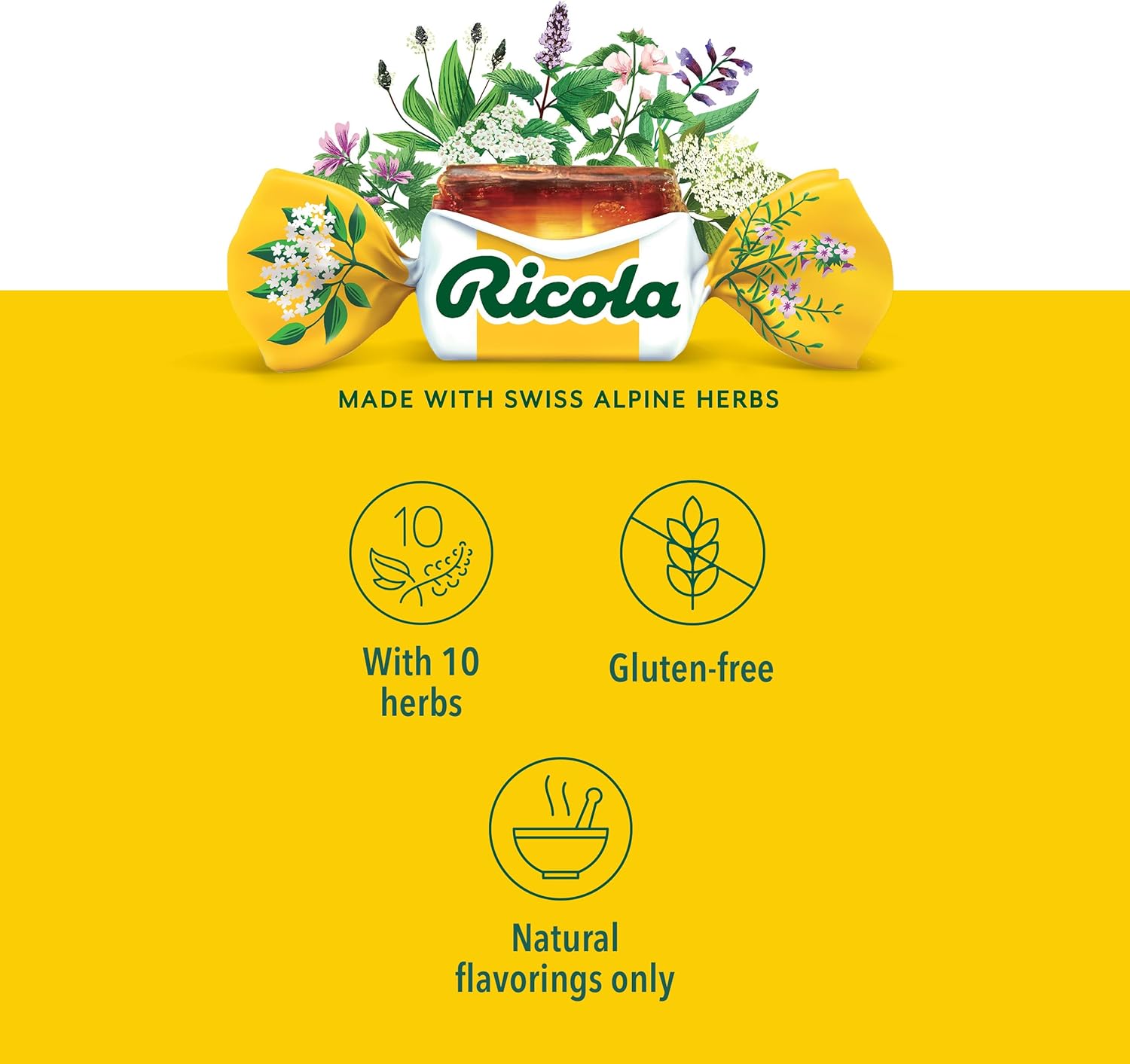 Cough Drops|Ricola|variety of flavours