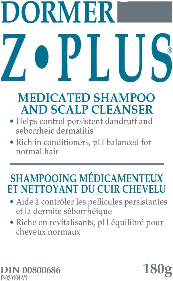 Z-Plus Anti-Dandruff Shampoo | Dormer | 180gr/6.3oz
