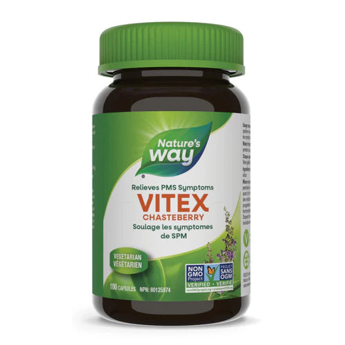 Vitex Chasteberry by Nature’s Way® – Hormone & PMS Support | 100 or 320 Capsules