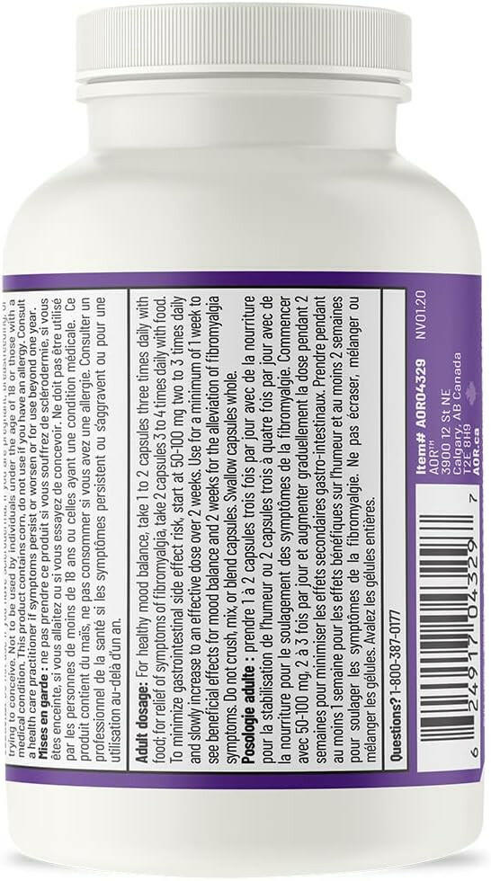 5-HTP | AOR™ | 90 Veggie Caps - Coal Harbour Pharmacy