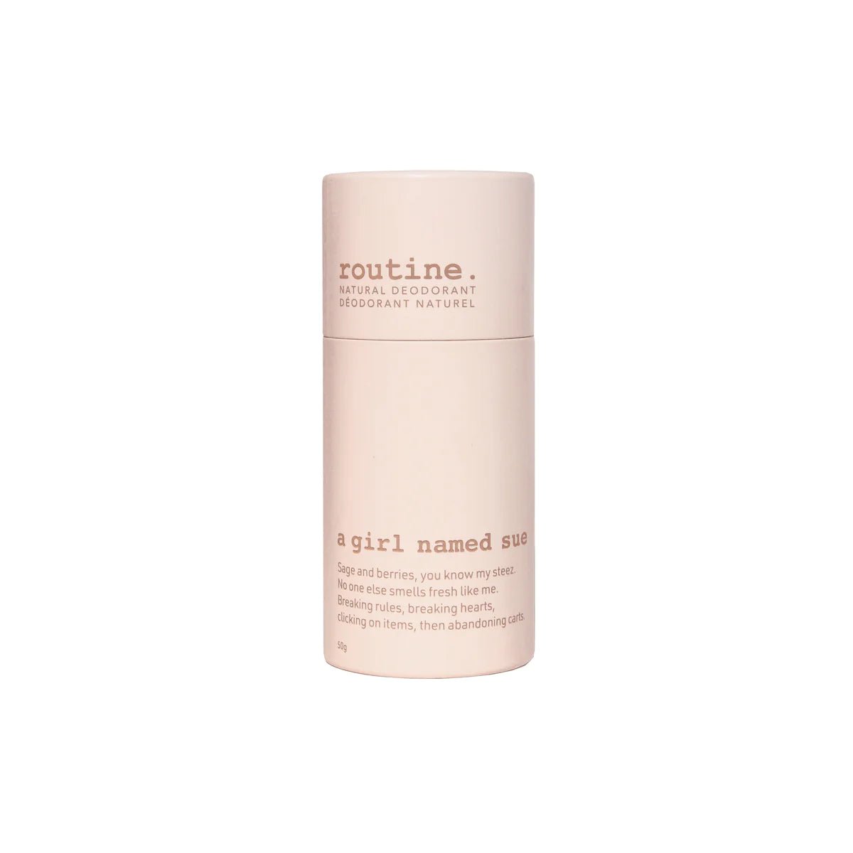 A Girl Named Sue Deodorant | routine. | 5G Mini & 58G Jar & 50G Stick - Coal Harbour Pharmacy