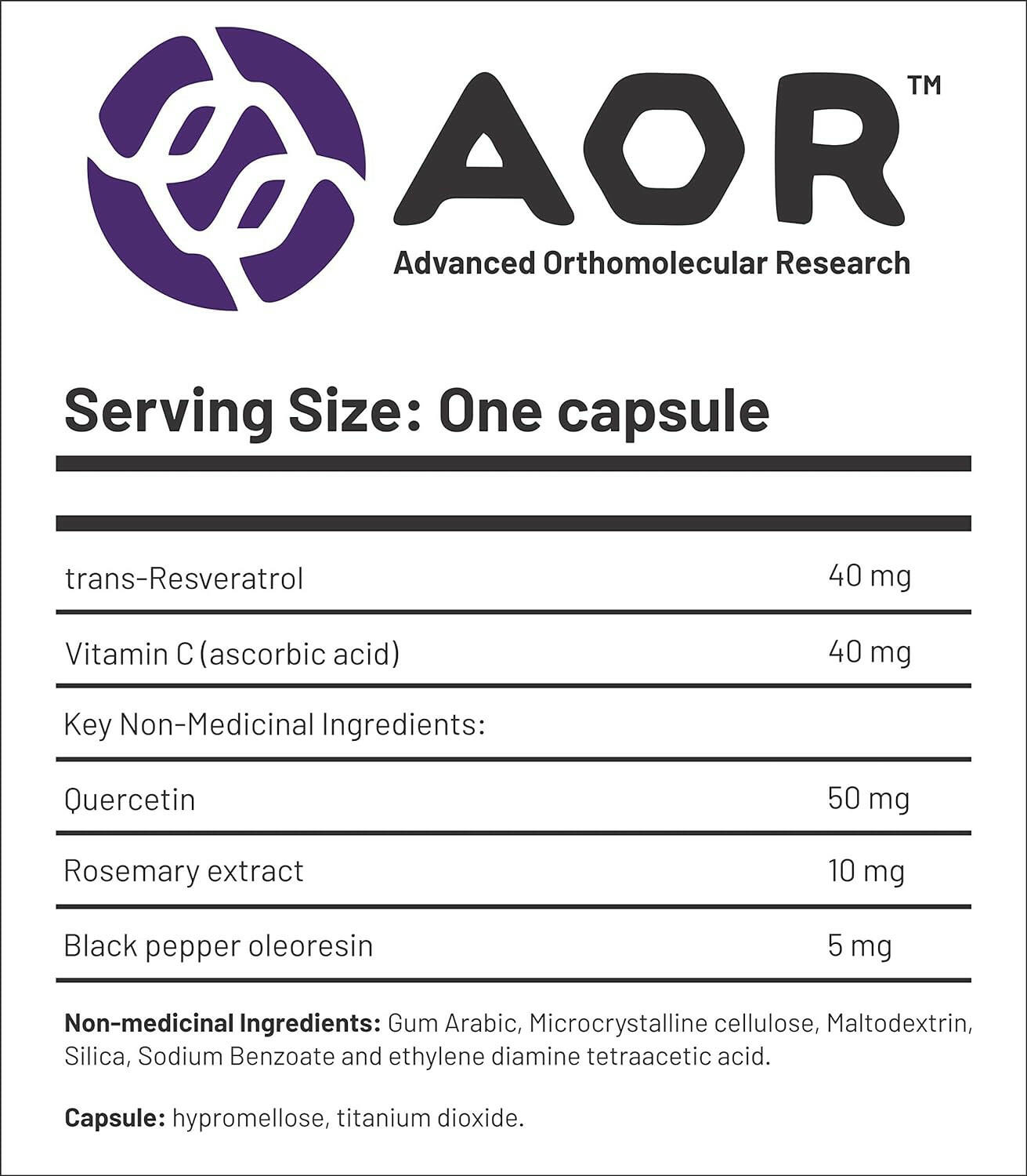 Acta-Resveratrol | AOR™ | 90 Capsules - Coal Harbour Pharmacy