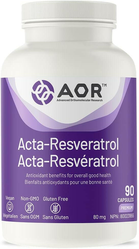 Acta-Resveratrol | AOR™ | 90 Capsules - Coal Harbour Pharmacy