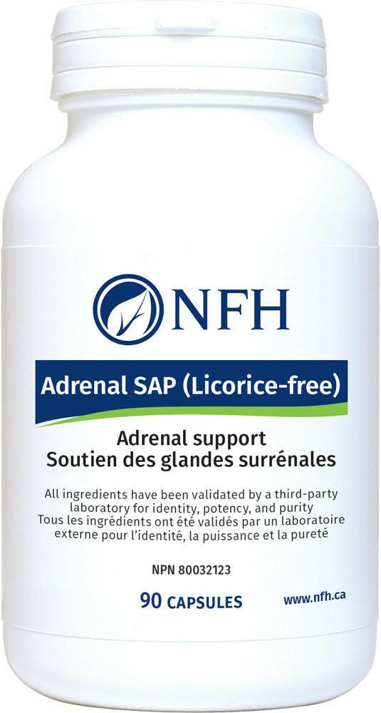 Adrenal SAP (Licorice-free) | NFH | 90 Capsules - Coal Harbour Pharmacy