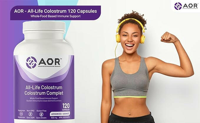 All-Life Colostrum | AOR™ | 120 Capsules - Coal Harbour Pharmacy