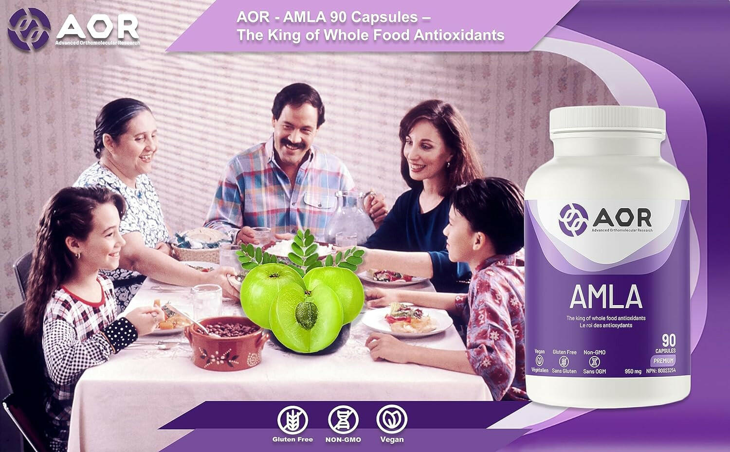 Amla | AOR™ | 90 Capsules - Coal Harbour Pharmacy