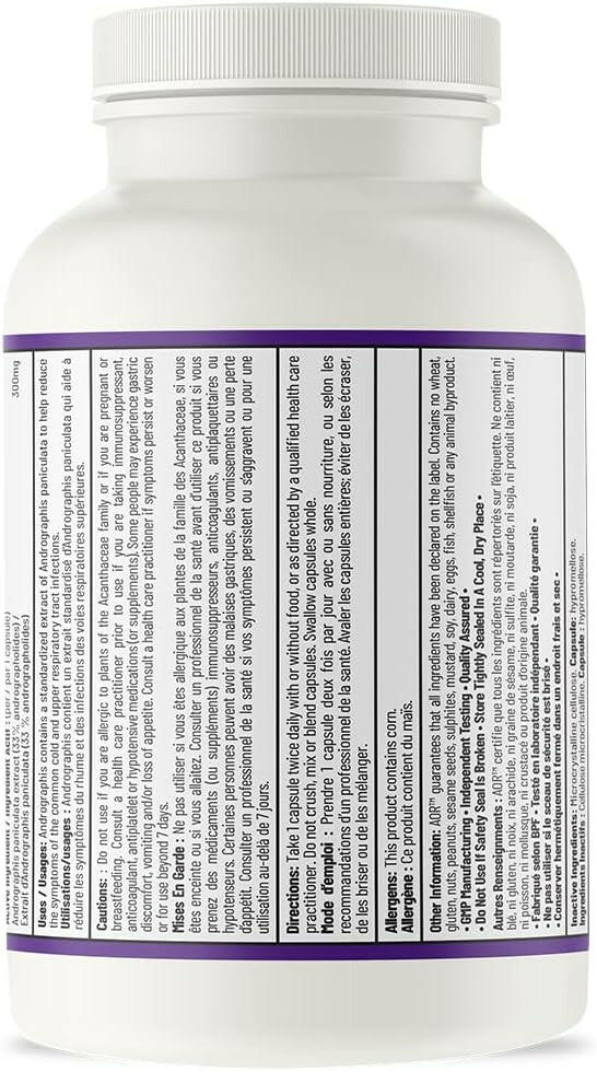 Andrographis | AOR™ | 120 Capsules - Coal Harbour Pharmacy