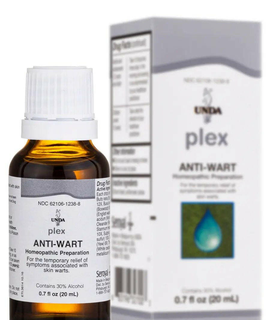 Anti-Wart Drops | UNDA Plex | 0.66 fl. oz (20 mL) - Coal Harbour Pharmacy