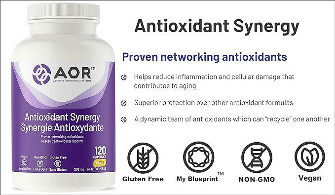 Antioxidant Synergy | AOR™ | 120 Capsules - Coal Harbour Pharmacy