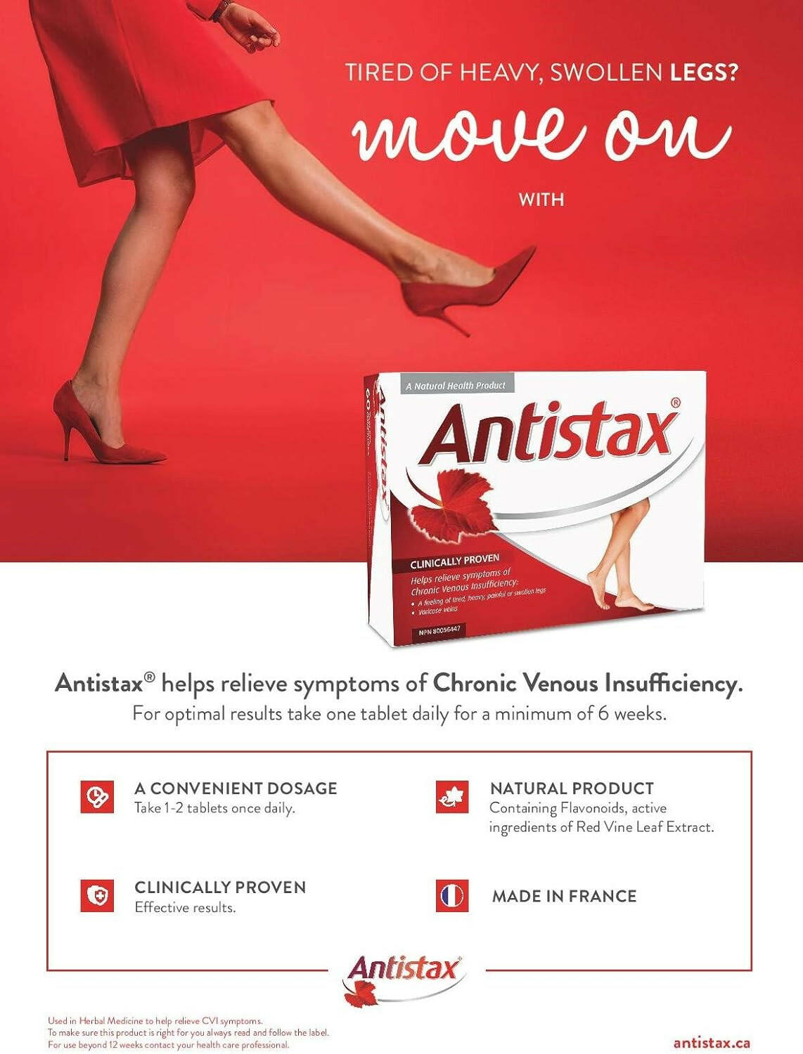 Antistax® | Antistax® | 60 Tablets - Coal Harbour Pharmacy
