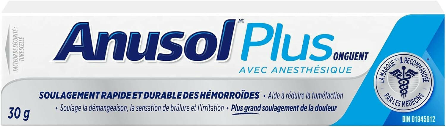 Anusol™ Plus Ointment | Anusol™ | 30 Grams - Coal Harbour Pharmacy