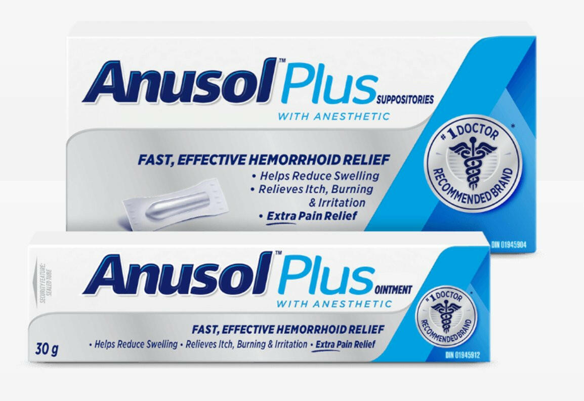 Anusol™ Plus Ointment | Anusol™ | 30 Grams - Coal Harbour Pharmacy