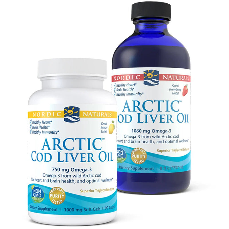 Arctic™ Cod Liver Oil | Nordic Naturals® | 90 Softgels - Coal Harbour Pharmacy