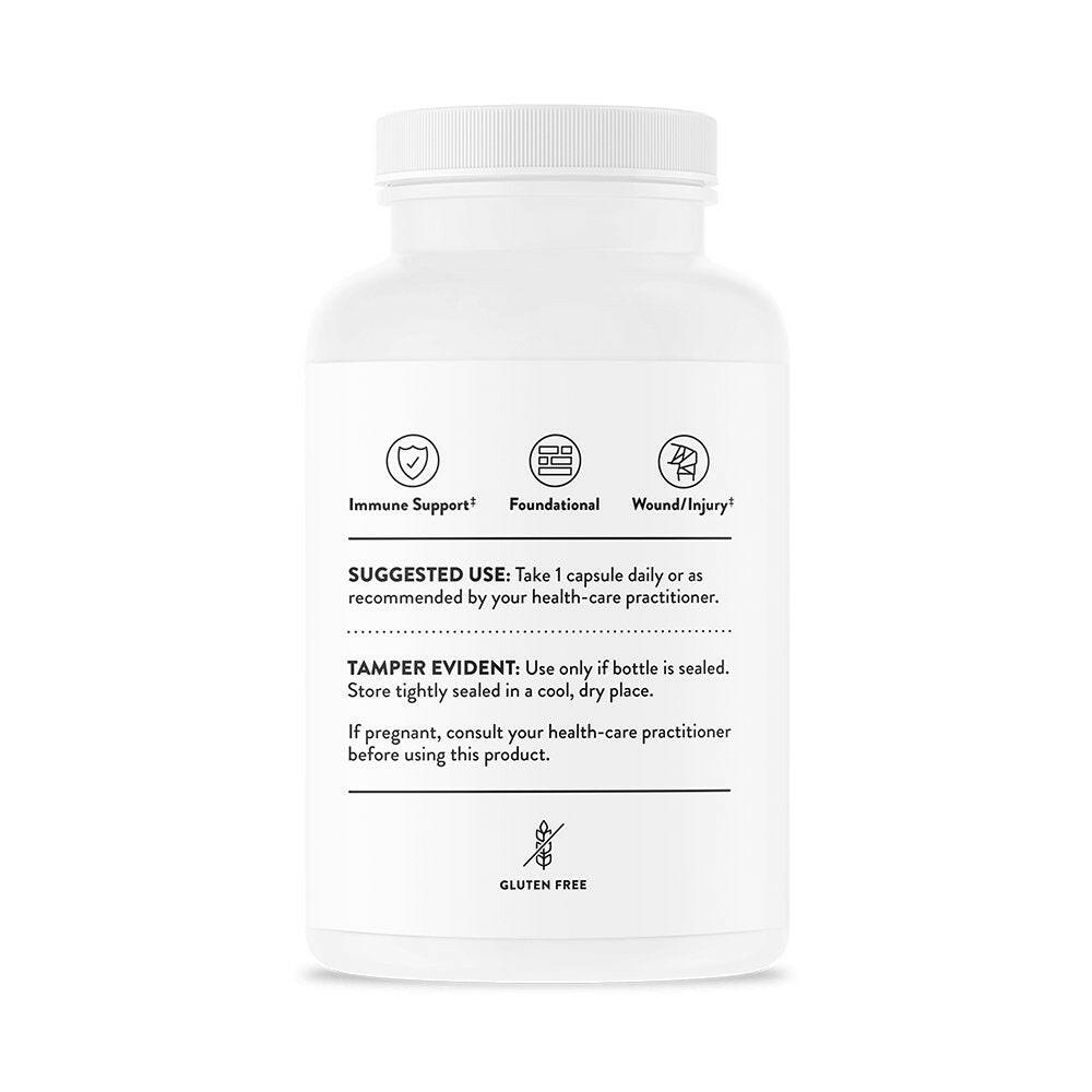 Ascorbic Acid | Thorne® | 60 Capsules - Coal Harbour Pharmacy