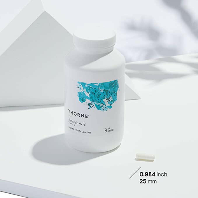Ascorbic Acid | Thorne® | 60 Capsules - Coal Harbour Pharmacy