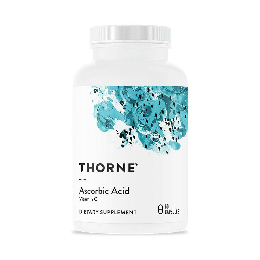 Ascorbic Acid | Thorne® | 60 Capsules - Coal Harbour Pharmacy