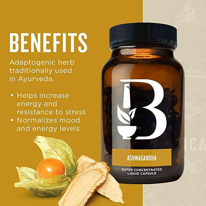 Ashwagandha Liquid Capsule | Botanica | 60 Capsules - Coal Harbour Pharmacy