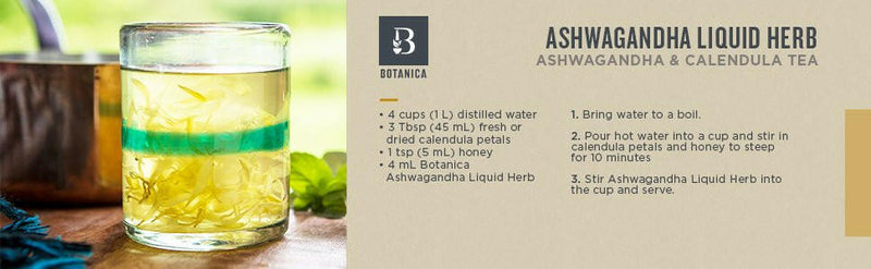 Ashwagandha Liquid Herb Extract Tincture | Botanica | 50 mL - Coal Harbour Pharmacy