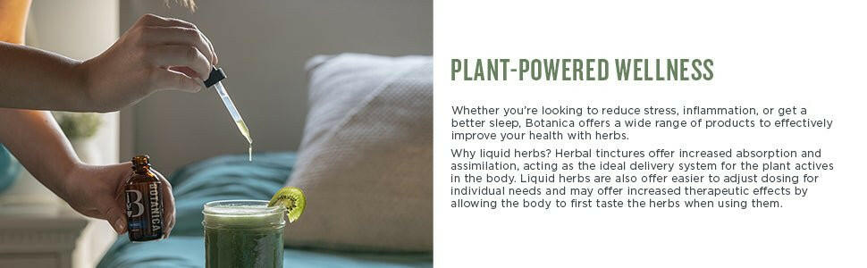 Ashwagandha Liquid Herb Extract Tincture | Botanica | 50 mL - Coal Harbour Pharmacy