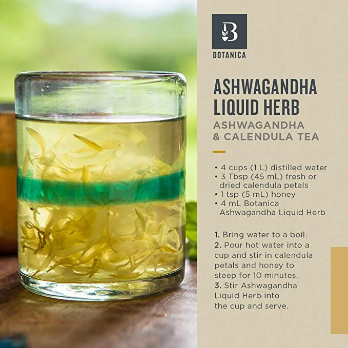 Ashwagandha Liquid Herb Extract Tincture | Botanica | 50 mL - Coal Harbour Pharmacy