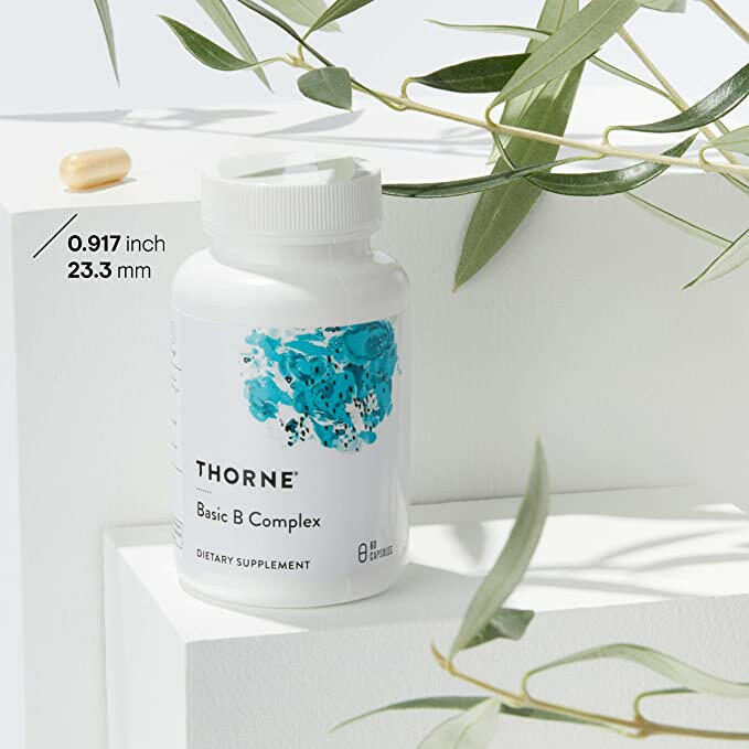 B Complex #12 | Thorne® | 60 Veg Capsules - Coal Harbour Pharmacy
