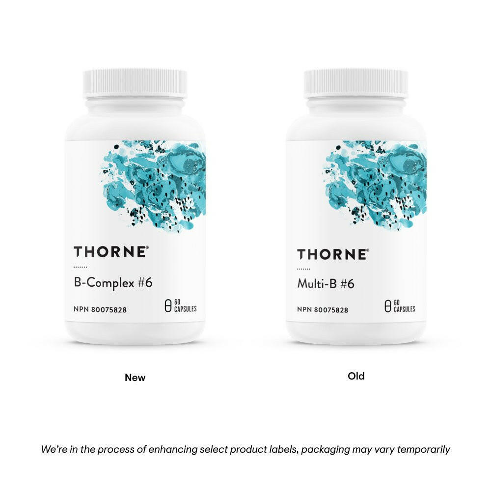 B-Complex #6 | Throne® | 60 Capsules - Coal Harbour Pharmacy