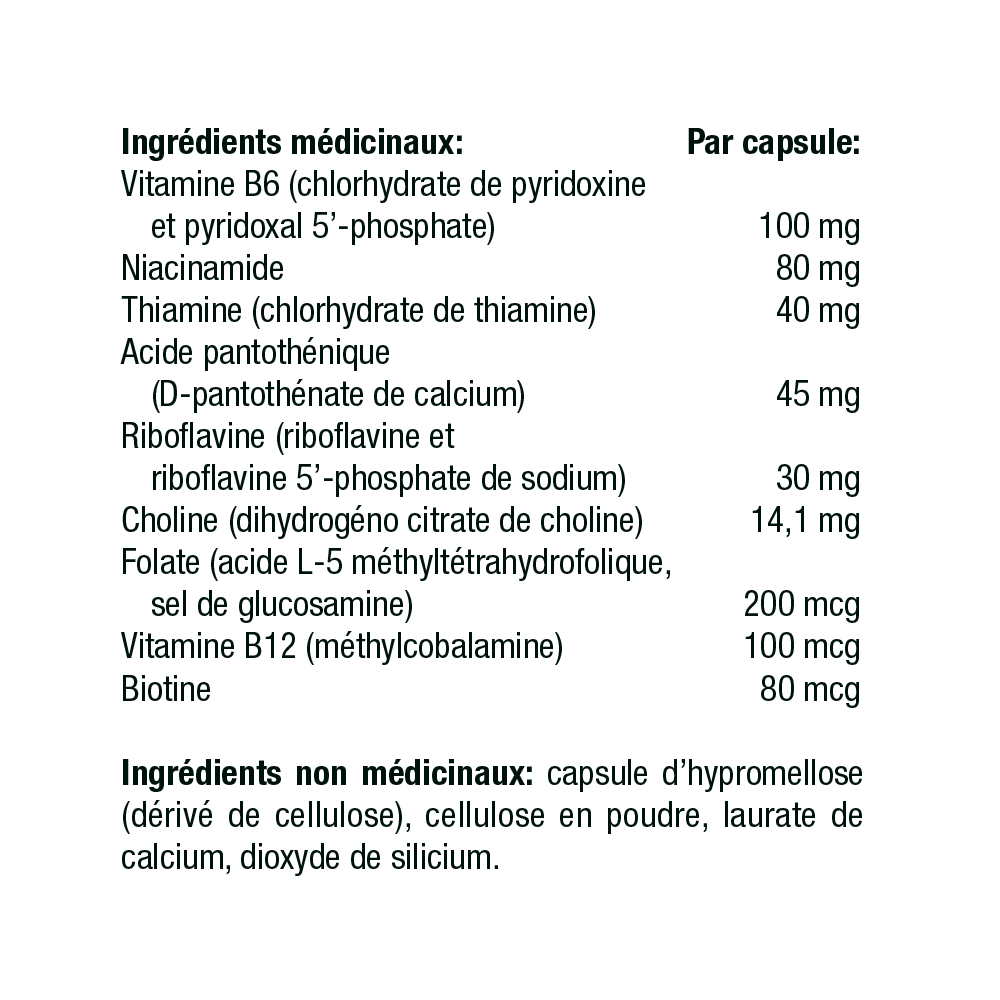B-Complex #6 | Throne® | 60 Capsules - Coal Harbour Pharmacy