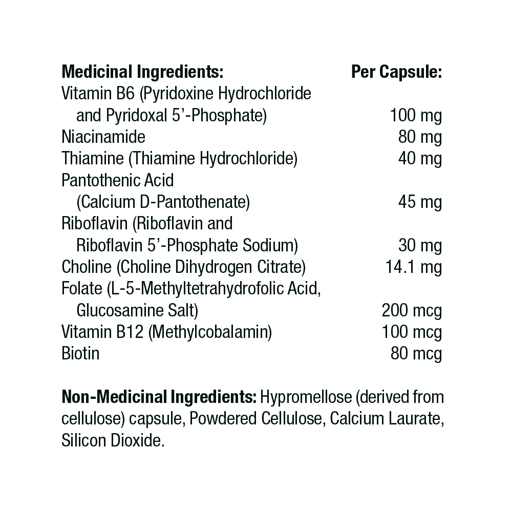 B-Complex #6 | Throne® | 60 Capsules - Coal Harbour Pharmacy